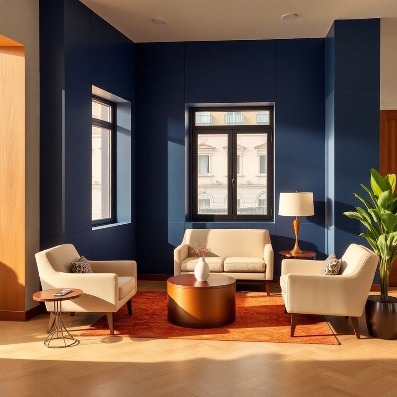 Zona de recepție Modern Studio la Timișoara